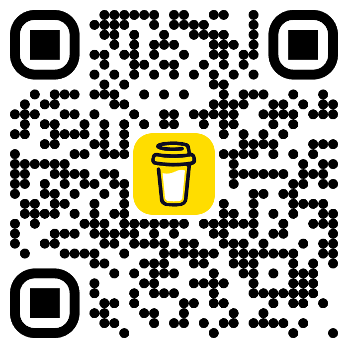 QR code for the theredvizor Buy Me a Coffee support page